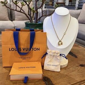 Louis Vuitton Nanogram Sweet Dreams Horse Shoe Necklace